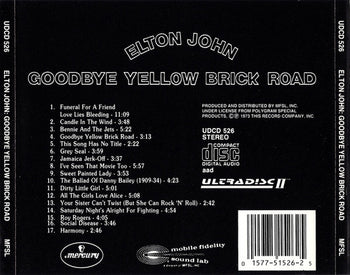 Goodbye Yellow Brick Road - John, Elton