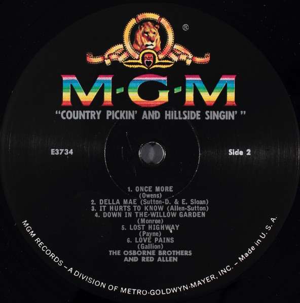 Country Pickin' And Hillside Singin' - Osborne Brothers