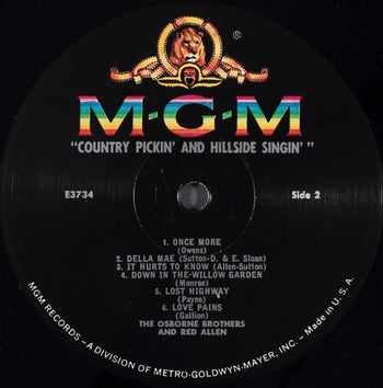 Country Pickin' And Hillside Singin' - Osborne Brothers