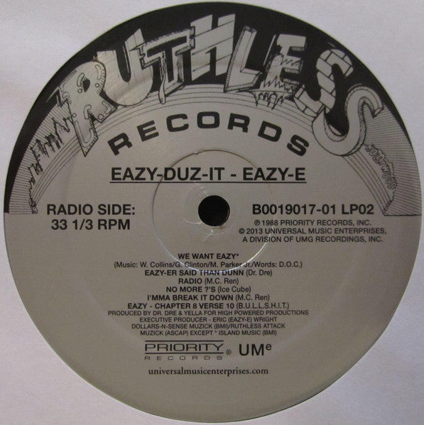 Eazy Duz It - Eazy-E [LP]