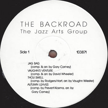 The Backroad - Jazz Arts Group Of Columbus