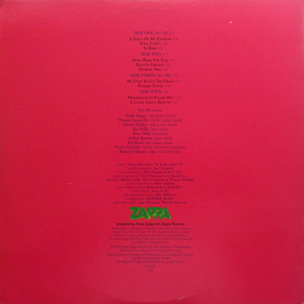 Joe's Garage Acts Ii & Iii - Zappa, Frank