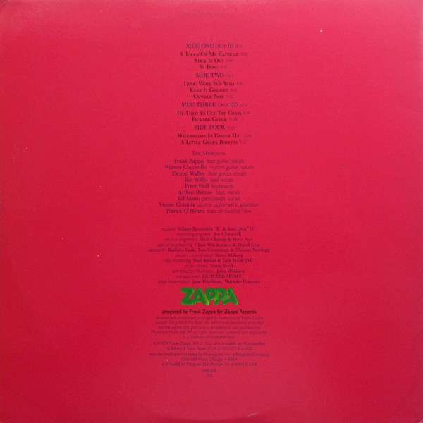 Joe's Garage Acts Ii & Iii - Zappa, Frank