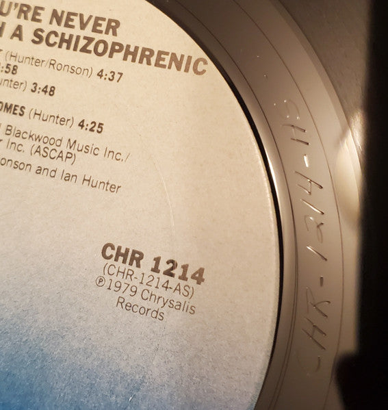 You're Never Alone With A Schizophrenic - Hunter, Ian