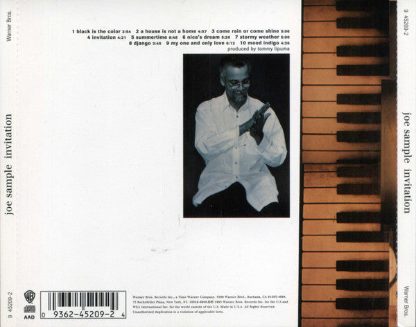 Invitation - Sample, Joe