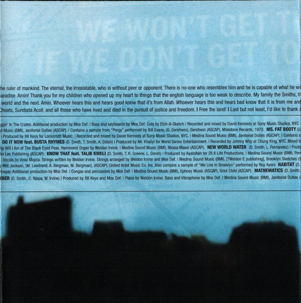 Black On Both Sides - Mos Def