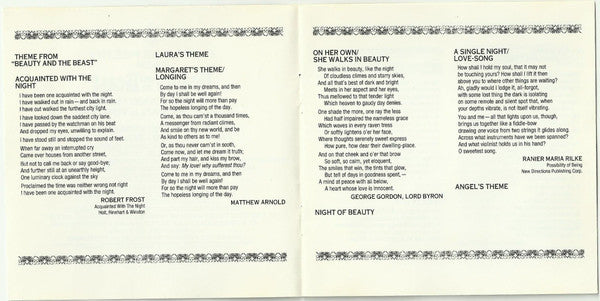 Beauty And The Beast: "Of Love And Hope" (Music An - Holdridge, Lee