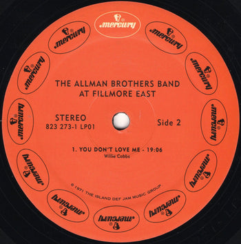 Live At The Fillmore East - Allman Brothers Band, The