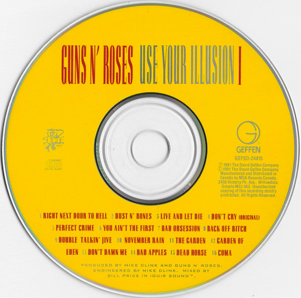 Use Your Illusion I - Guns N' Roses