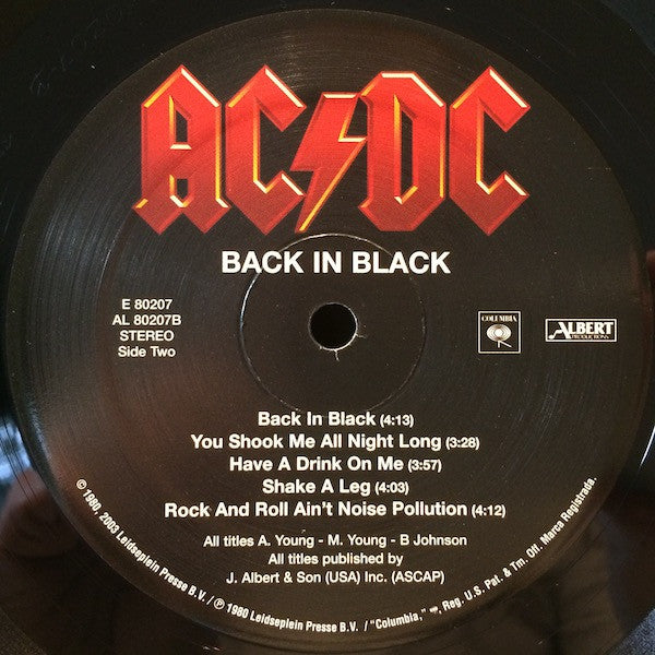 Back In Black - Ac/Dc