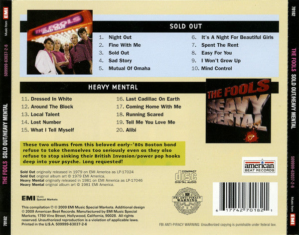 Sold Out / Heavy Mental - Fools, The