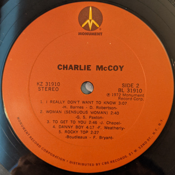 Charlie Mccoy - Mccoy, Charlie