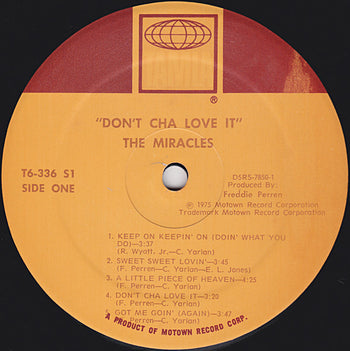 Don't Cha Love It - Miracles