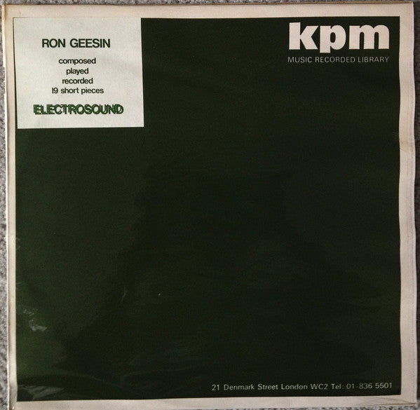 Electrosound - Geesin, Ron