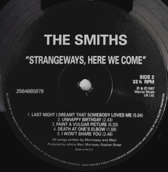 Strangeways Here We Come - Smiths, The