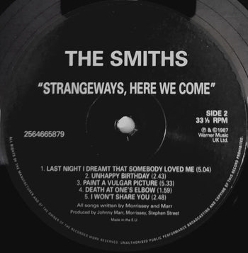 Strangeways Here We Come - Smiths, The
