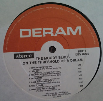 On The Threshold Of A Dream - Moody Blues