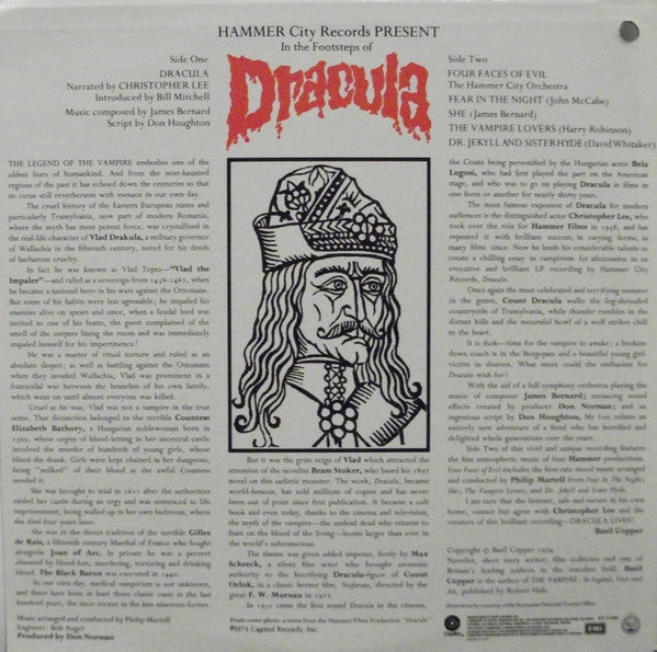 Hammer Presents Dracula - Bernard, James
