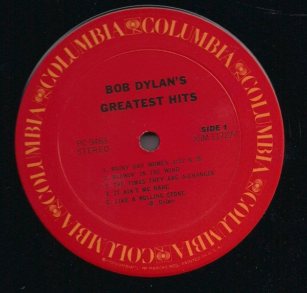 Greatest Hits - Dylan, Bob