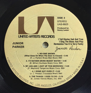 I Tell Stories Sad And True I Sing The Blues - Parker, Junior