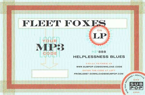 Helplessness Blues - Fleet Foxes