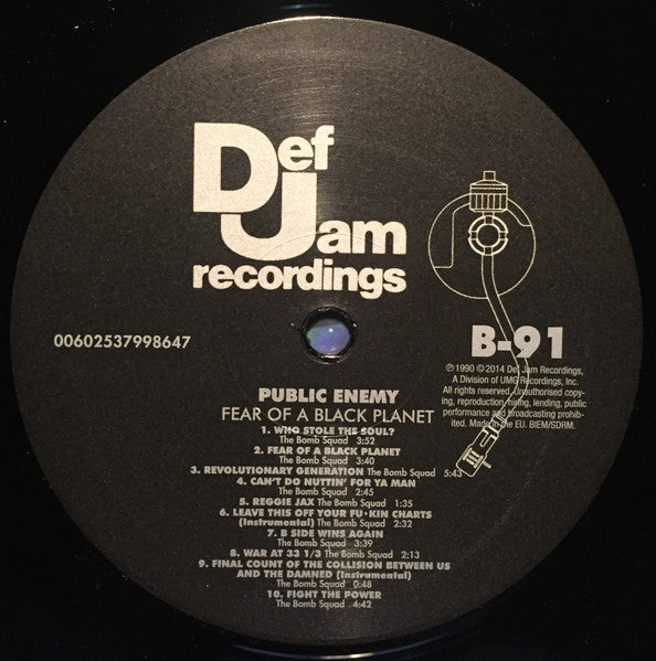 Fear Of A Black Planet - Public Enemy