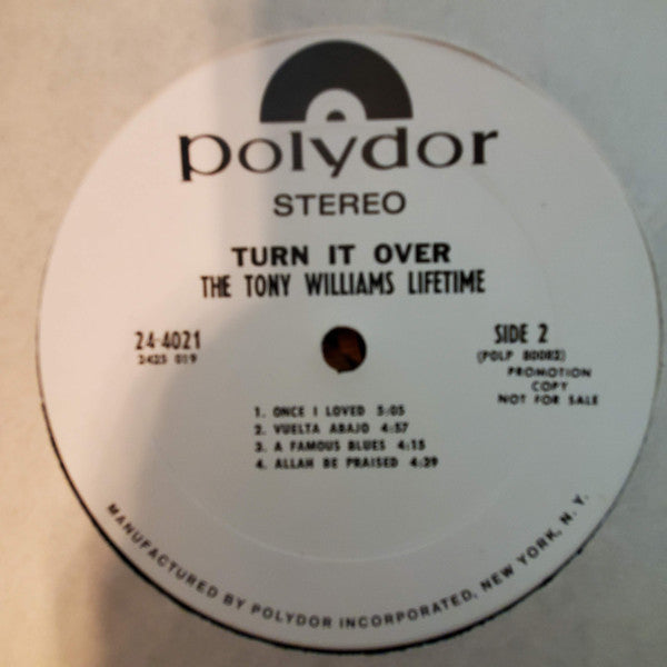 (Turn It Over) - Williams, Tony Lifetime