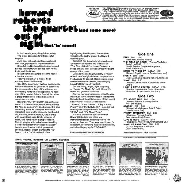 Out Of Sight (But "In" Sound) - Roberts, Howard Quartet