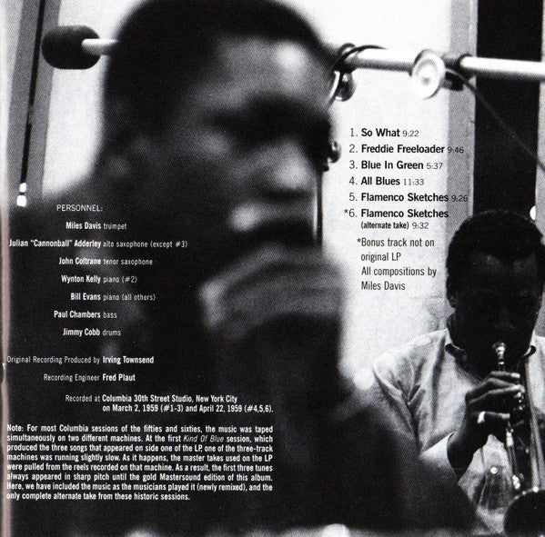 Kind Of Blue - Davis, Miles