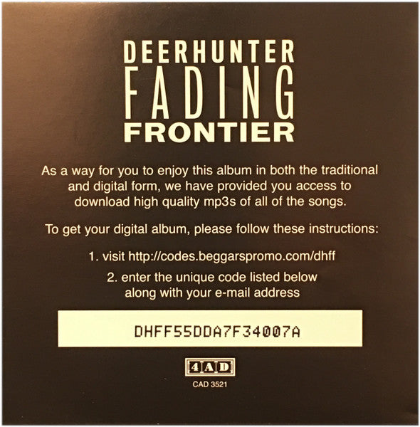 Fading Frontier - Deerhunter