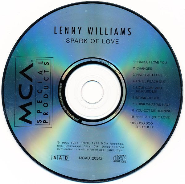 Spark Of Love - Williams, Lenny