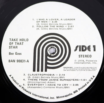 Take Hold Of That Star - Bee Gees