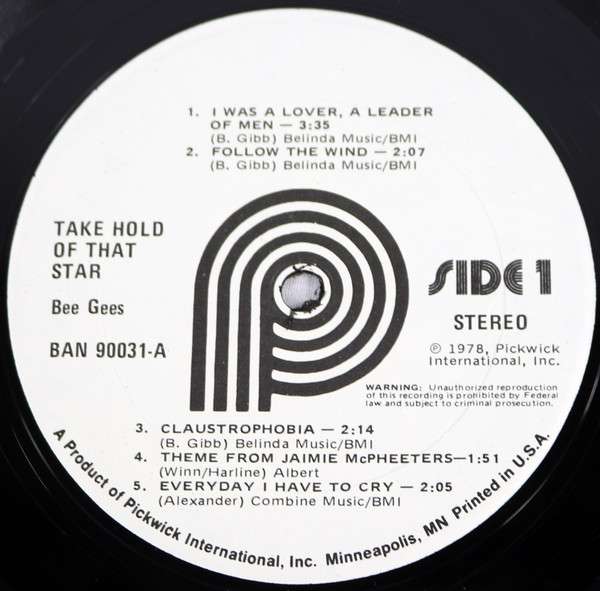 Take Hold Of That Star - Bee Gees