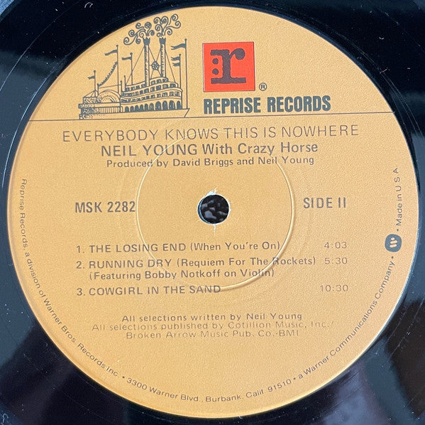 Everybody Knows This Is Nowhere - Young, Neil