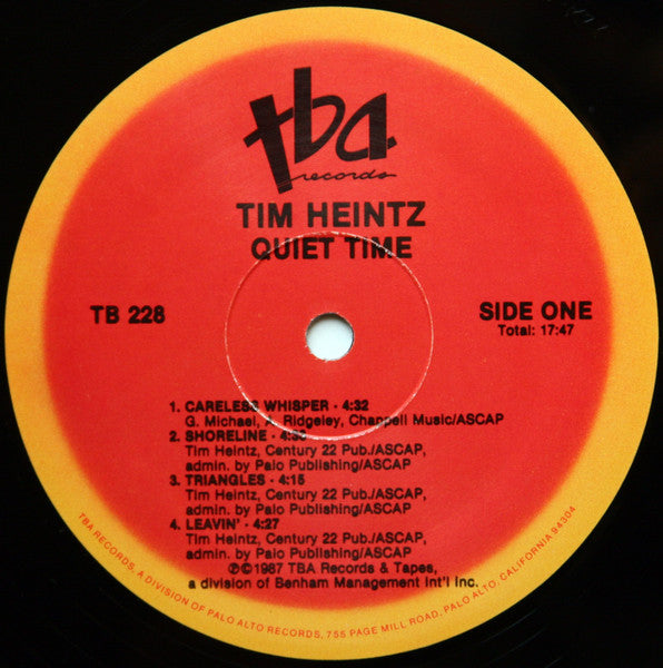 Quiet Time - Heintz, Tim