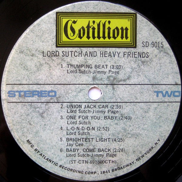 Lord Sutch And Heavy Friends - Lord Sutch And Heavy Friends
