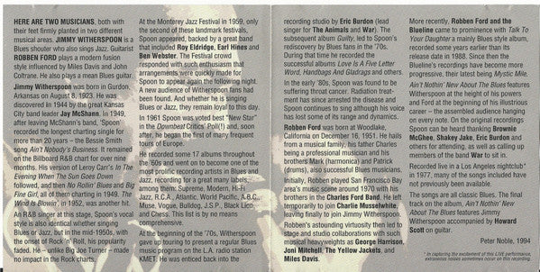 Ain't Nothin' New About The Blues - Witherspoon, Jimmy