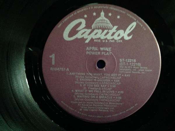 Power Play - April Wine