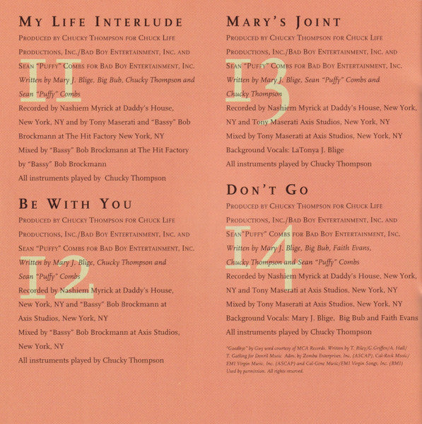 My Life - Blige, Mary J.