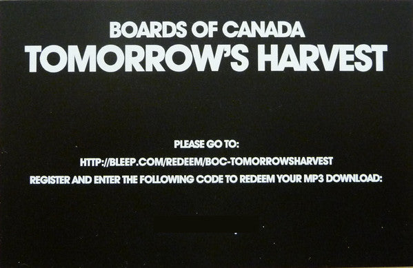 Tomorrow's Harvest - Boards Of Canada