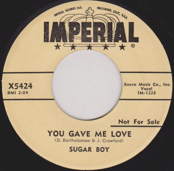 She's Gotta Wobble (When She Walks) / You Gave Me  - Sugar Boy