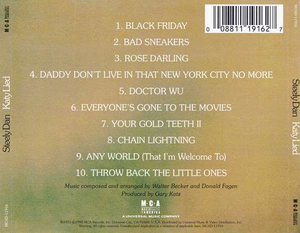 Katy Lied - Steely Dan
