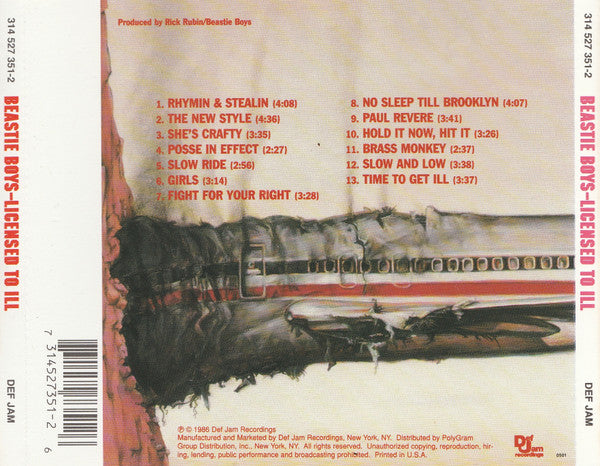 Licensed To Ill - Beastie Boys