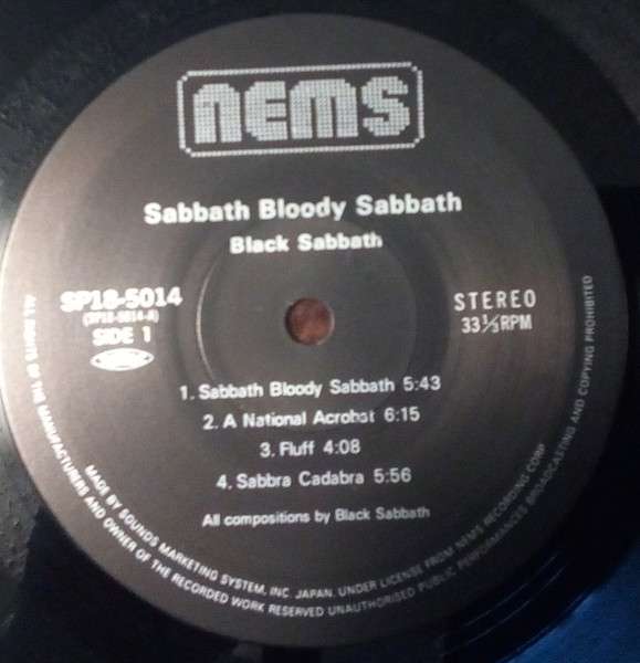 Sabbath Bloody Sabbath - Black Sabbath
