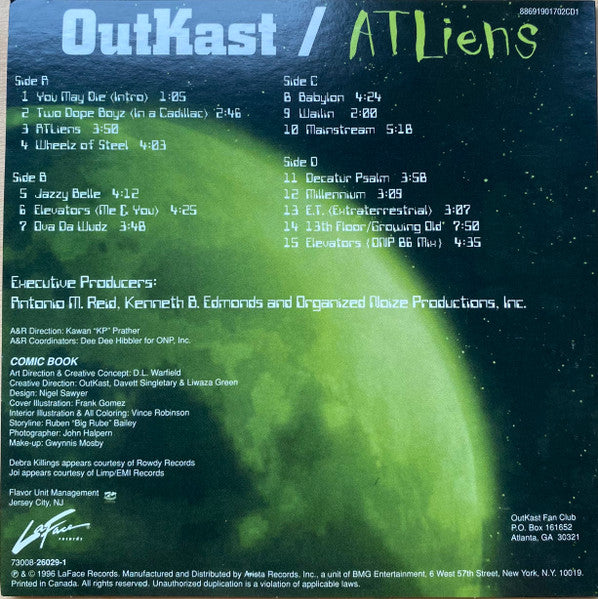 3cd Original Album Classics (Atliens \aquemini\sta - Outkast