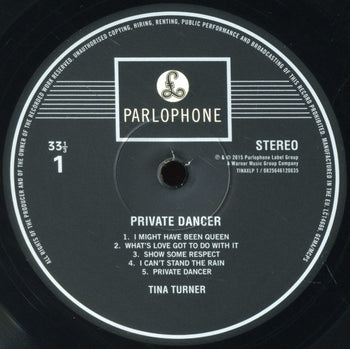 Private Dancer - Turner, Tina