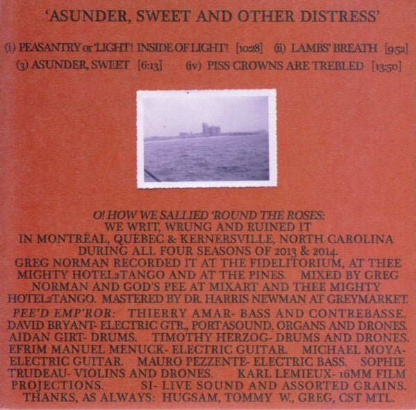 Asunder, Sweet And Other Distress - Godspeed You Black Emperor