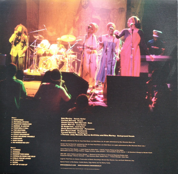 Live Forever (The Stanley Theatre, Pittsburgh, PA, - Marley, Bob & The Wailers