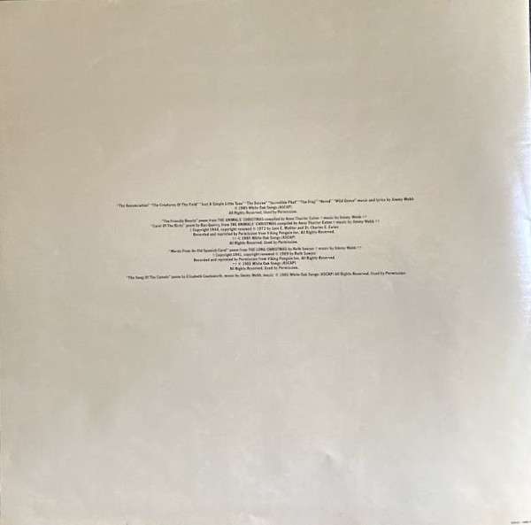 The Animals' Christmas By Jimmy Webb - Garfunkel, Art / Amy Grant