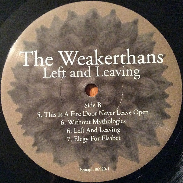 Left And Leaving - Weakerthans, The